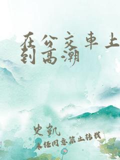 在公交车上被弄到高潮