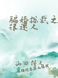 骗婚总裁之老婆很迷人