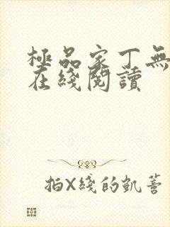 极品家丁无删减在线阅读