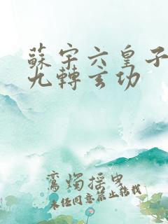 苏宇六皇子签到九转玄功