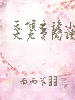 天倾之后小说全文免费阅读无弹窗