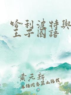 哈利波特与混血王子国语