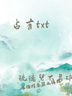 占有txt