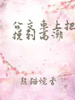 公交车上把少妇摸到高潮