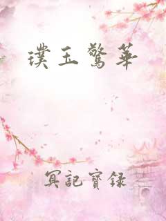 璞玉惊华
