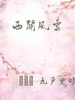 西关风云