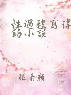 性过程写得详细的小说