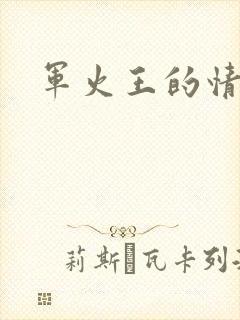 军火王的情人