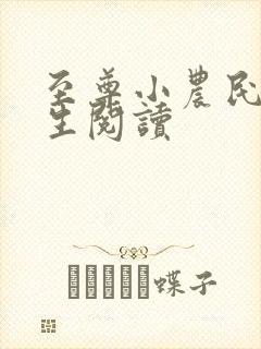 至尊小农民王木生阅读