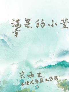 满足的小莹24章