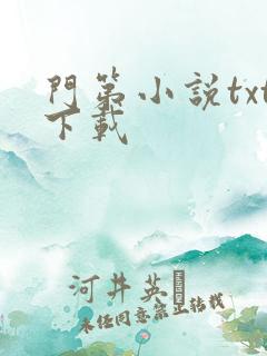 门第小说txt下载
