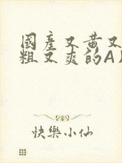 国产又黄又猛又粗又爽的A片小说