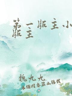 第一版主小说网版主
