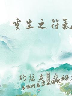 重生之符气冲天