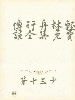 傅行舟林轻轻小说全集免费