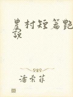 农村短篇艳情小说