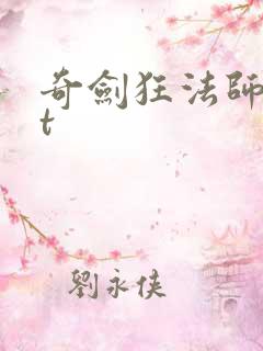 奇剑狂法师txt