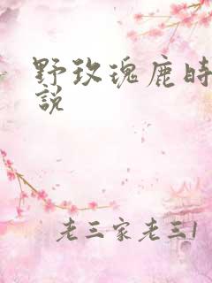 野玫瑰鹿时安小说