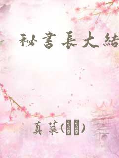 秘书长大结局