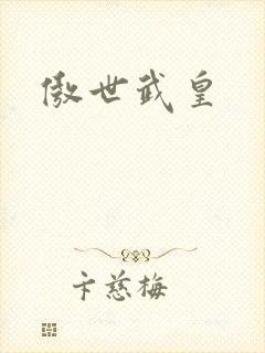 傲世武皇