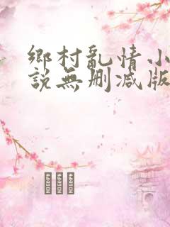 乡村乱情小雷小说无删减版