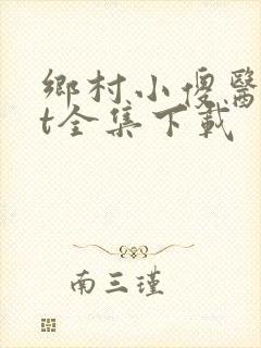 乡村小傻医txt全集下载