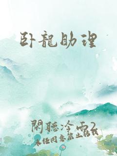 卧龙助理