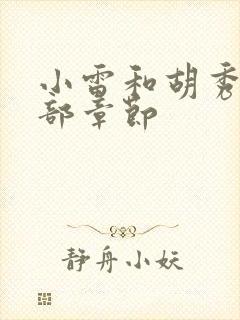 小雷和胡秀英全部章节