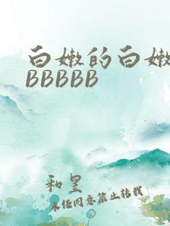 白嫩的白嫩的BBBBBB