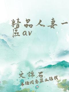 精品人妻一区二区av