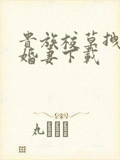贵族校草拽拽未婚妻下载