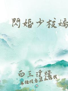 闪婚少校娇妻