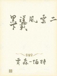 黑道风云二十年下载