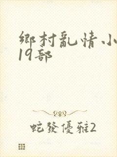 乡村乱情小雷第19部