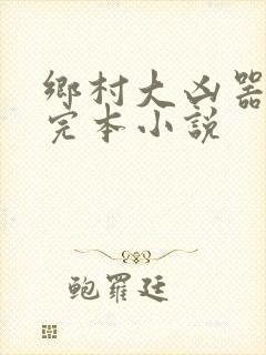 乡村大凶器免费完本小说