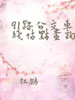91路公交车路线站点查询表