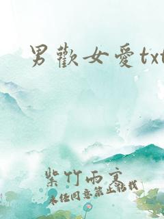 男欢女爱txt