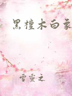 黑檀木白象牙