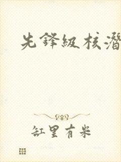 先锋级核潜艇