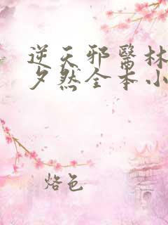 逆天邪医林辰苏夕然全本小说网