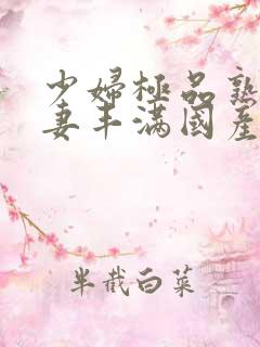 少妇极品熟妇人妻丰满国产精品人妻