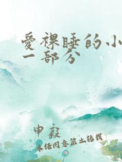 爱裸睡的小丹第一部分