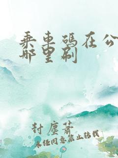 乘车码在公交车哪里刷