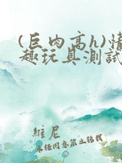 (巨肉高h)情趣玩具测试员文男男