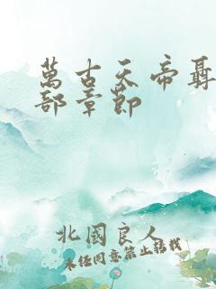 万古天帝聂天全部章节