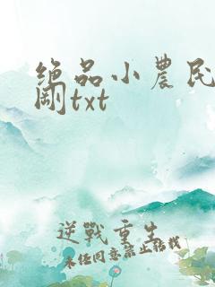 绝品小农民赵小刚txt