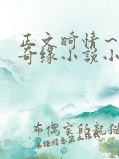 正文畸情～内裤奇缘小说小茹