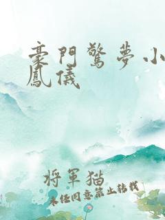 豪门惊梦小说梁凤仪
