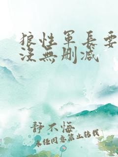 狼性军长要够了没无删减