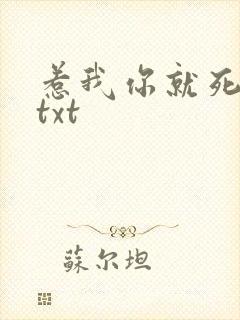 惹我你就死定了txt